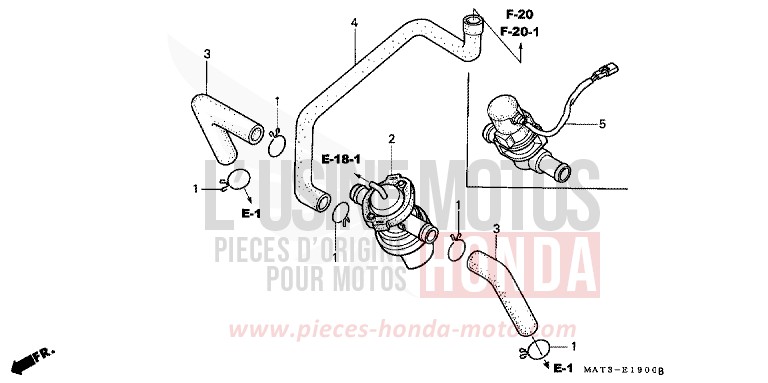 LUFTANSAUGVENTIL von Super Blackbird CANDY PHOENIX BLUE (PB284) von 2000